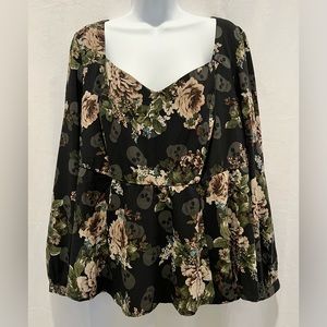 Torrid Long Sleeve Top Size 1